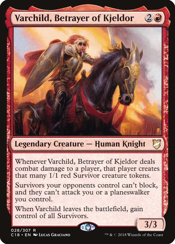 Varchild, Betrayer of Kjeldor [Commander 2018] | Good Games Adelaide SA