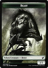 Beast (013) // Wurm Double-sided Token [Commander 2019] | Good Games Adelaide SA