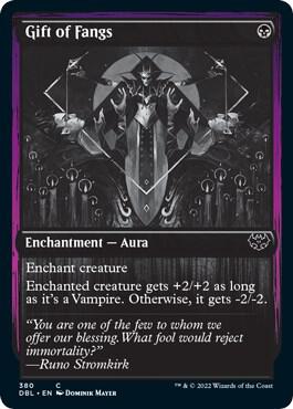 Gift of Fangs 380 (Innistrad: Double Feature)  - Foil | Good Games Adelaide SA