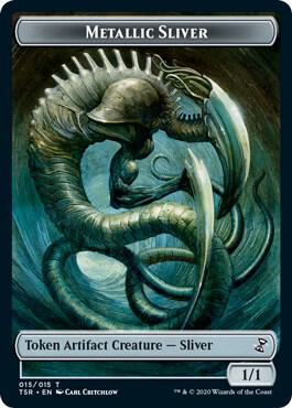 Metallic Sliver Token 15 (Time Spiral: Remastered)  | Good Games Adelaide SA