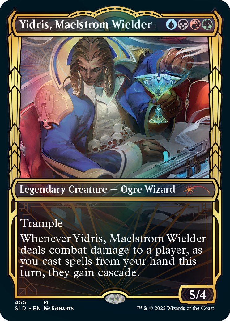 Yidris, Maelstrom Wielder (Showcase Gilded Foil) [Secret Lair Drop Series] | Good Games Adelaide SA