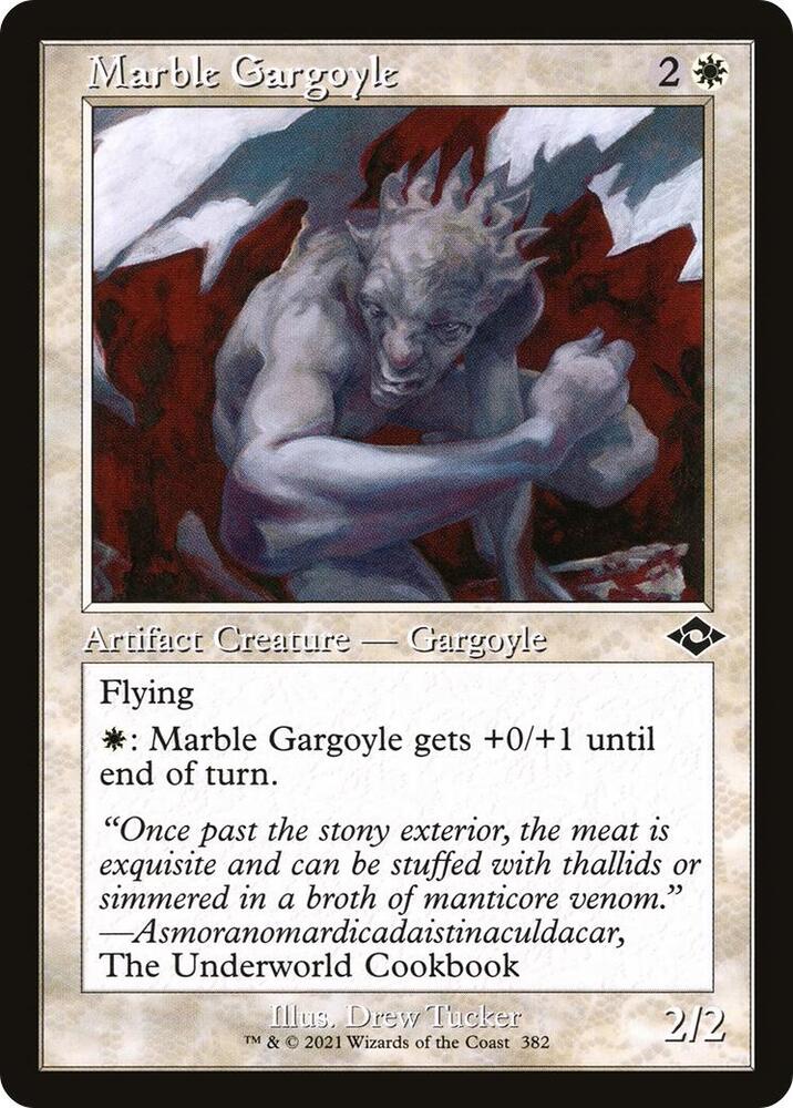 Marble Gargoyle Retro Frame 382 (Modern Horizons 2)  - Foil | Good Games Adelaide SA