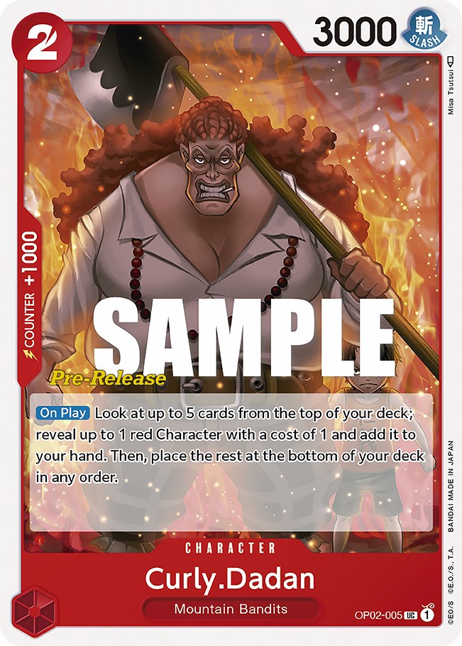 Curly.Dadan [Paramount War Pre-Release Cards] | Good Games Adelaide SA