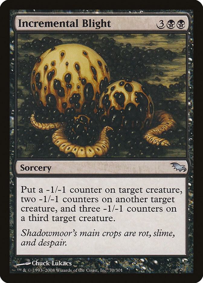 Incremental Blight 70 (Shadowmoor)  - Foil | Good Games Adelaide SA