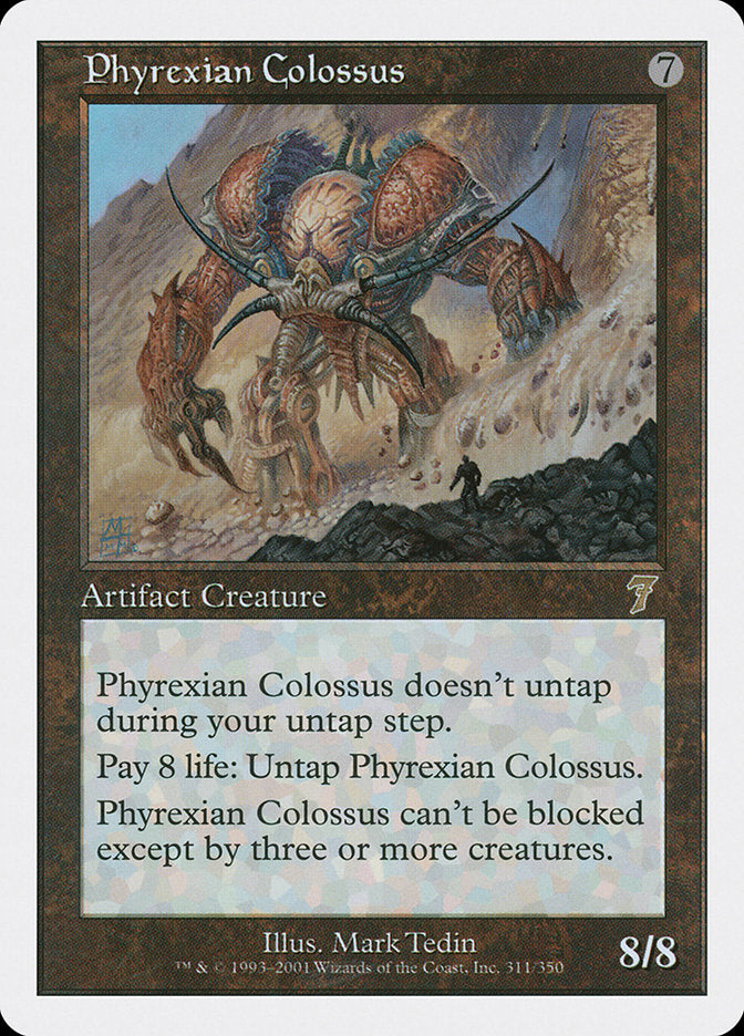 Phyrexian Colossus [Seventh Edition] | Good Games Adelaide SA