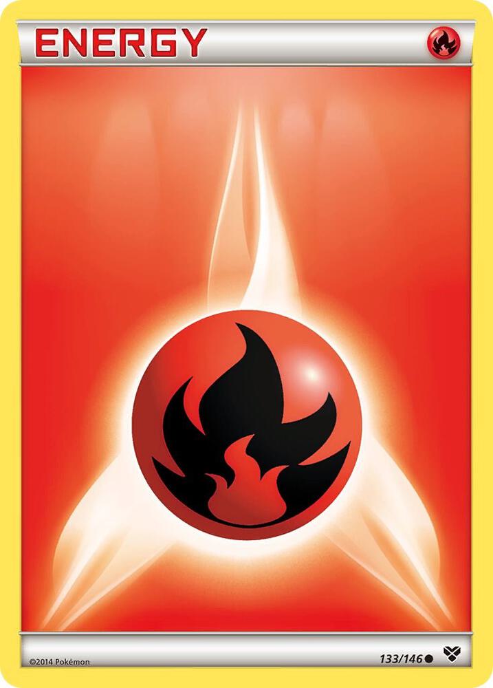 Fire Energy 133/146 (XY Base Set)  | Good Games Adelaide SA