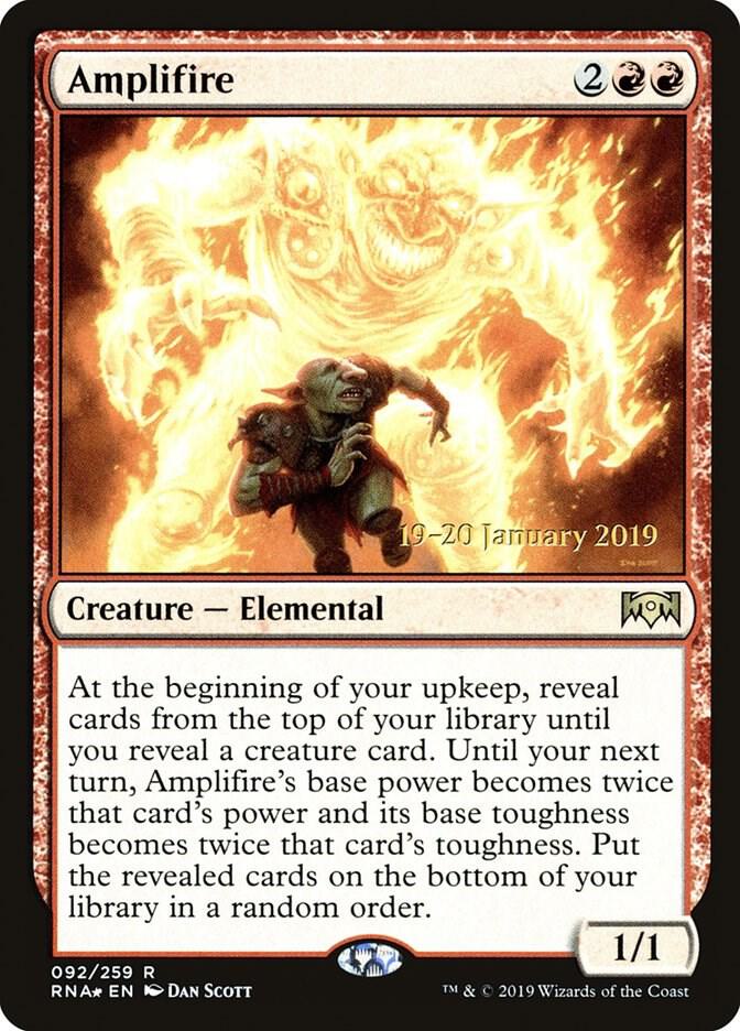 Amplifire 92 (Prerelease Cards)  - Foil | Good Games Adelaide SA