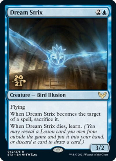 Dream Strix [Strixhaven: School of Mages Prerelease Promos] | Good Games Adelaide SA