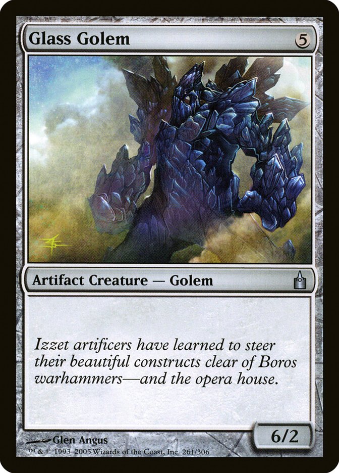Glass Golem 261 (Ravnica: City of Guilds)  | Good Games Adelaide SA