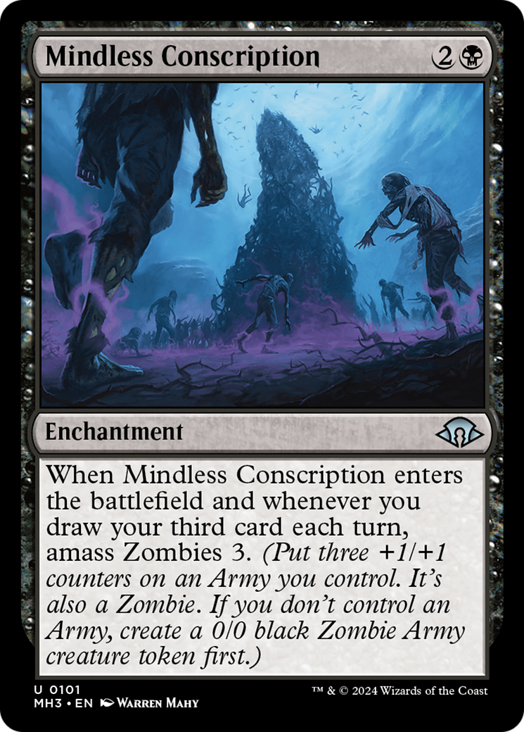 Mindless Conscription [Modern Horizons 3] | Good Games Adelaide SA