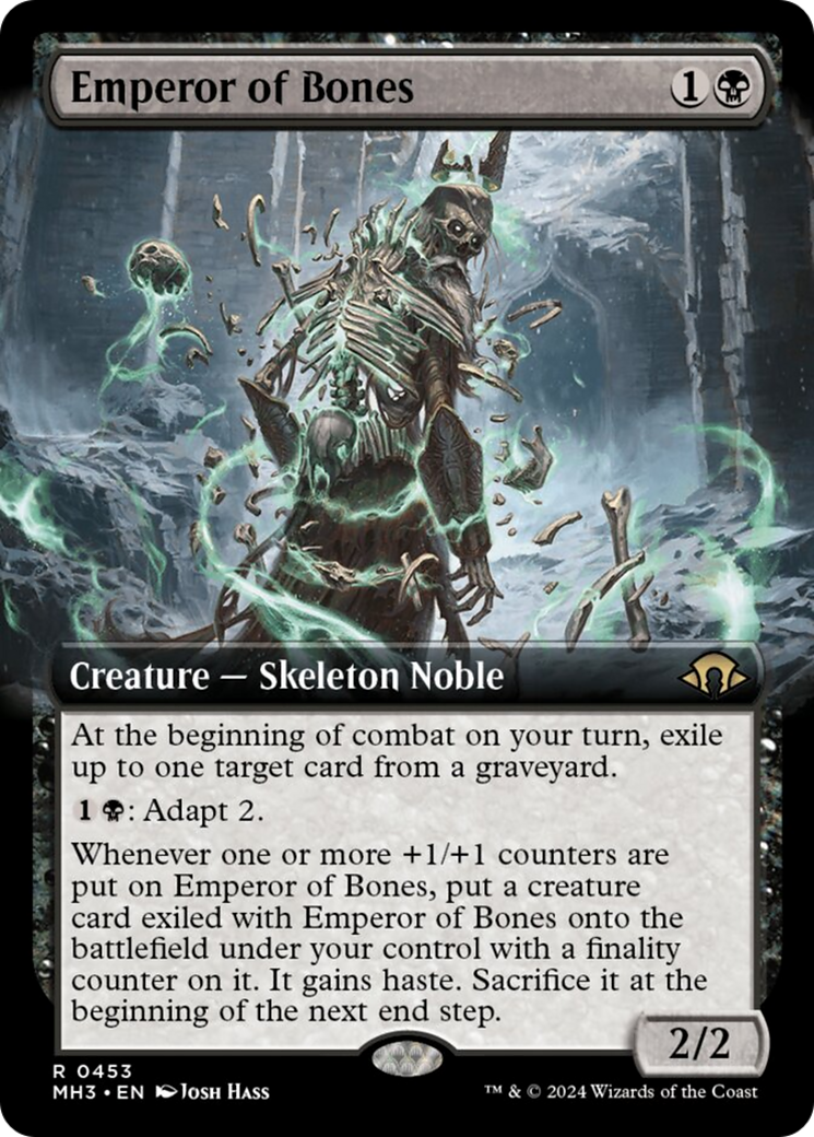 Emperor of Bones (Borderless) [Modern Horizons 3] | Good Games Adelaide SA
