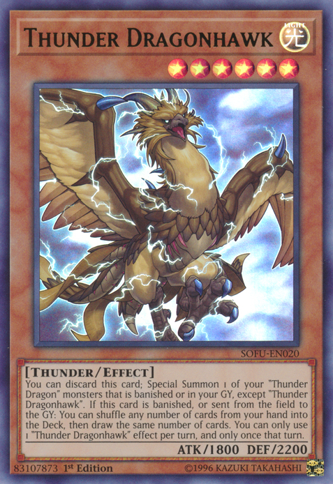 Thunder Dragonhawk [SOFU-EN020] Ultra Rare | Good Games Adelaide SA