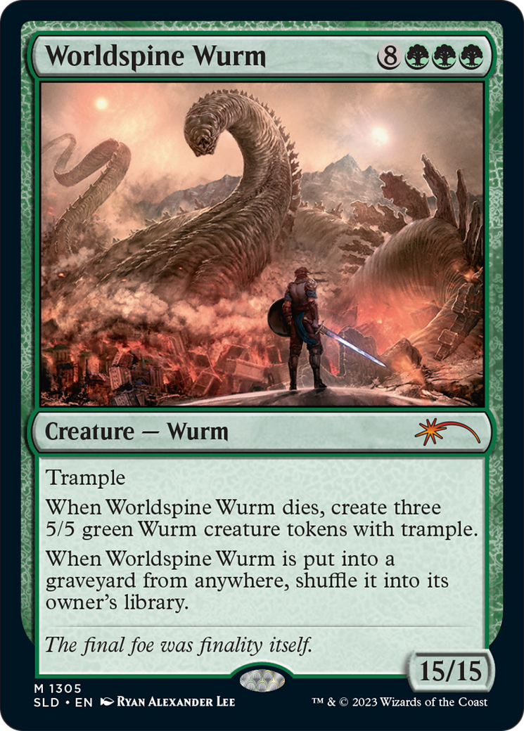 Worldspine Wurm [Secret Lair Drop Series] | Good Games Adelaide SA