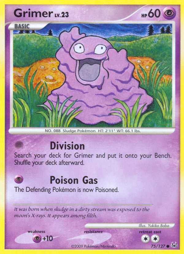 Grimer (75/127) [Platinum: Base Set] | Good Games Adelaide SA