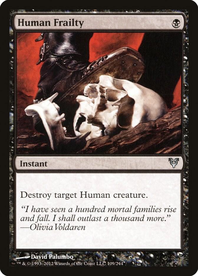 Human Frailty 109 (Avacyn Restored)  | Good Games Adelaide SA
