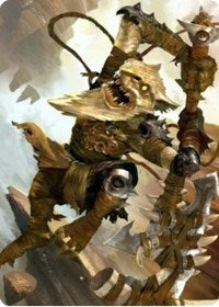 Teeterpeak Ambusher Art Card [Zendikar Rising Art Series] | Good Games Adelaide SA