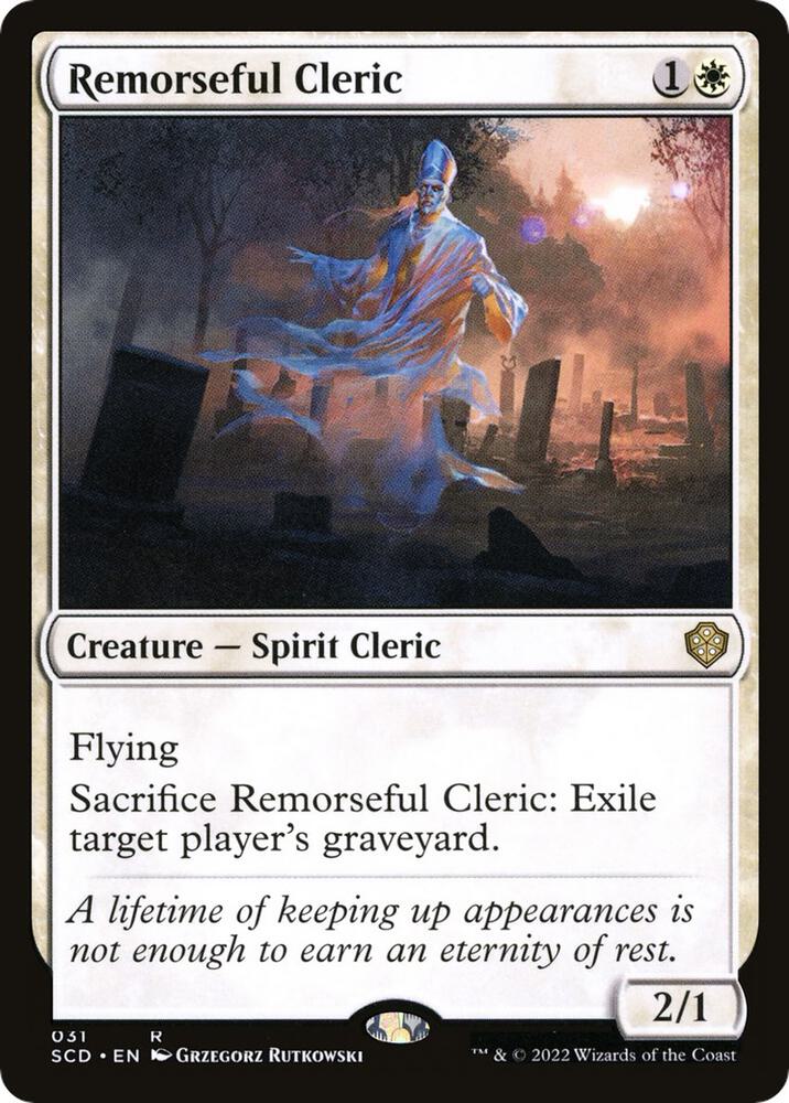 Remorseful Cleric 31 (Starter Commander Decks)  | Good Games Adelaide SA