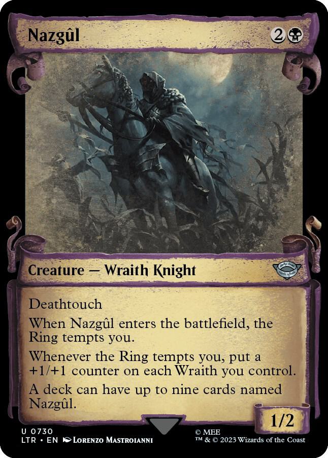 Nazgul 0730 Showcase Scrolls 730 (Universes Beyond: The Lord of the Rings: Tales of Middle-earth)  | Good Games Adelaide SA