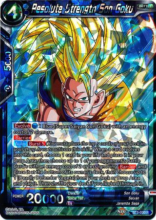 Resolute Strength Son Goku (BT5-030) [Miraculous Revival] | Good Games Adelaide SA