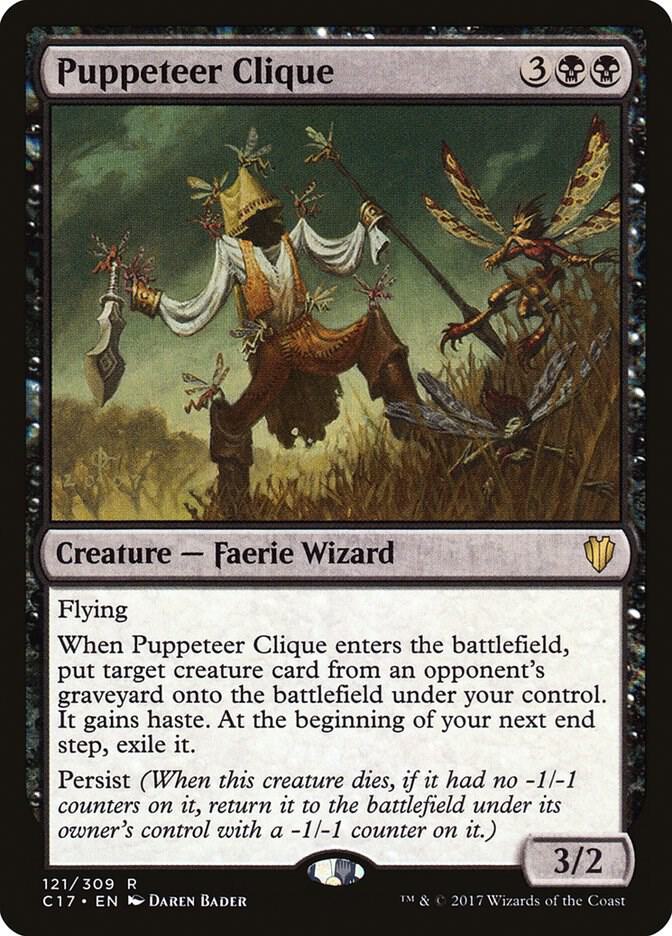 Puppeteer Clique 121 (Commander 2017)  | Good Games Adelaide SA