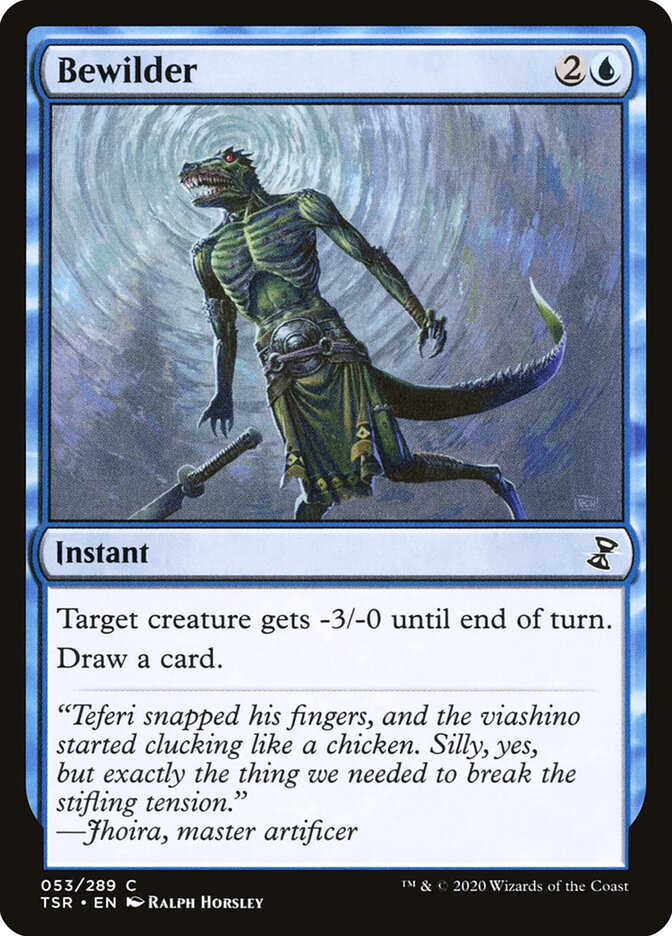 Bewilder 53 (Time Spiral: Remastered)  - Foil | Good Games Adelaide SA
