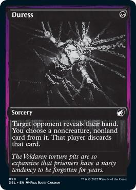 Duress 98 (Innistrad: Double Feature)  - Foil | Good Games Adelaide SA