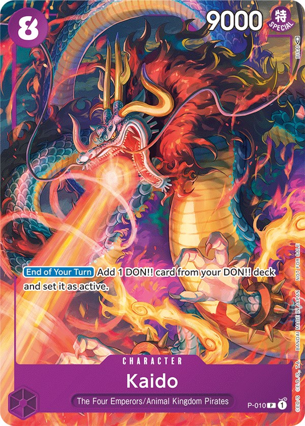 Kaido (Tournament Pack Vol. 1) [One Piece Promotion Cards] | Good Games Adelaide SA