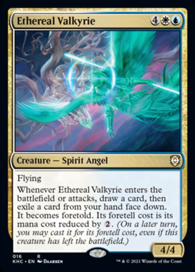 Ethereal Valkyrie [Kaldheim Commander] | Good Games Adelaide SA