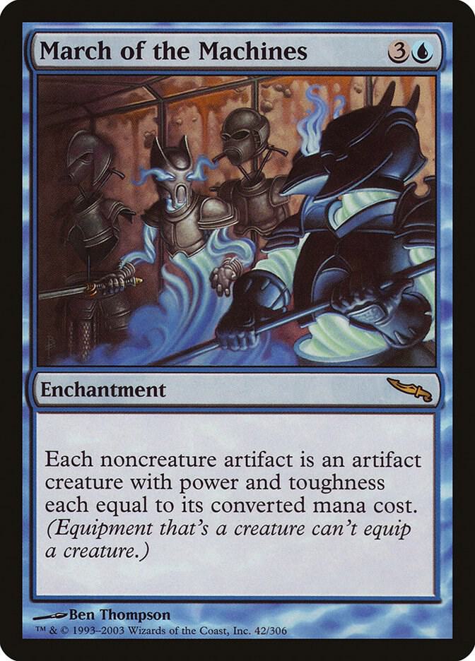 March of the Machines 42 (Mirrodin)  - Foil | Good Games Adelaide SA
