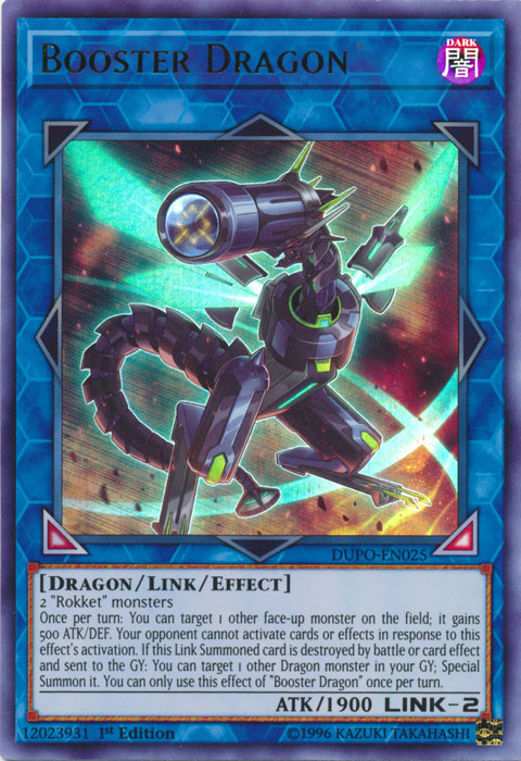Booster Dragon [DUPO-EN025] Ultra Rare | Good Games Adelaide SA