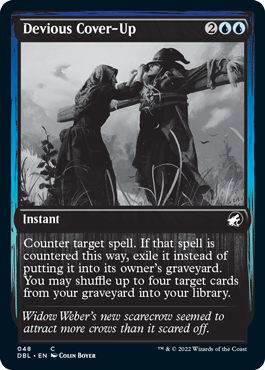 Devious Cover-Up [Innistrad: Double Feature] | Good Games Adelaide SA