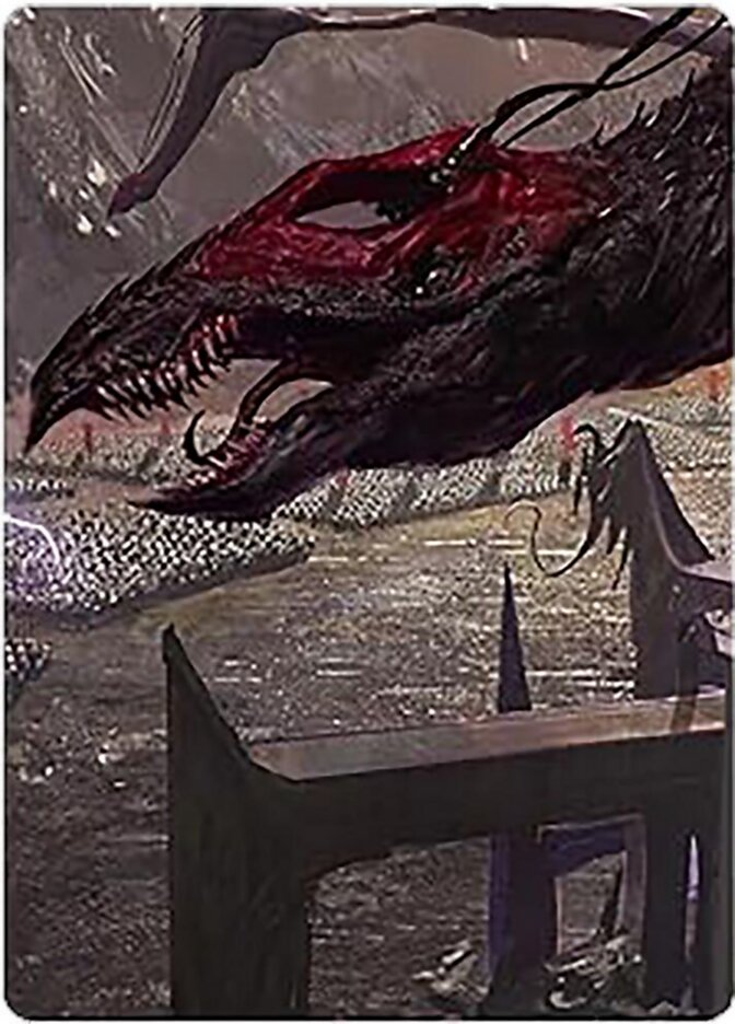 Fell Beast of Mordor // Fell Beast of Mordor 23 (Art Series: Universes Beyond: The Lord of the Rings: Tales of Middle-earth)  | Good Games Adelaide SA