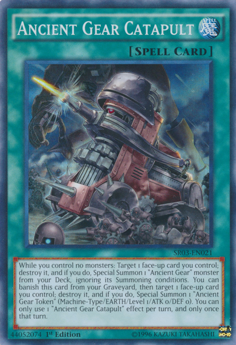 Ancient Gear Catapult [SR03-EN021] Super Rare | Good Games Adelaide SA
