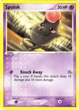 Spoink (7/12) [EX: Trainer Kit 2 - Plusle] | Good Games Adelaide SA