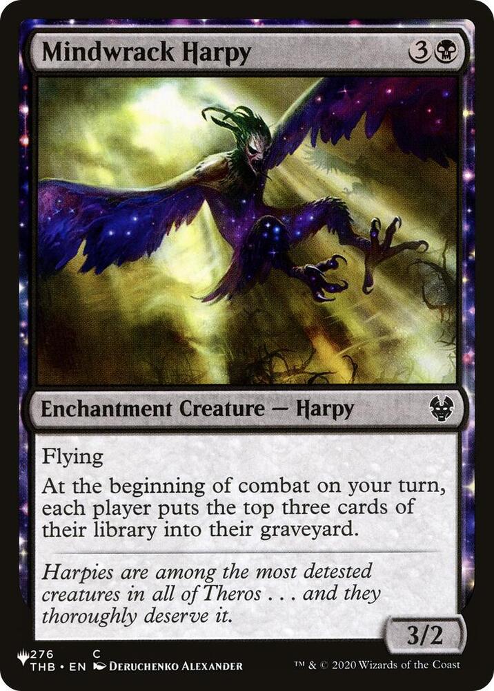 Mindwrack Harpy 276/254 (The List Reprints)  | Good Games Adelaide SA