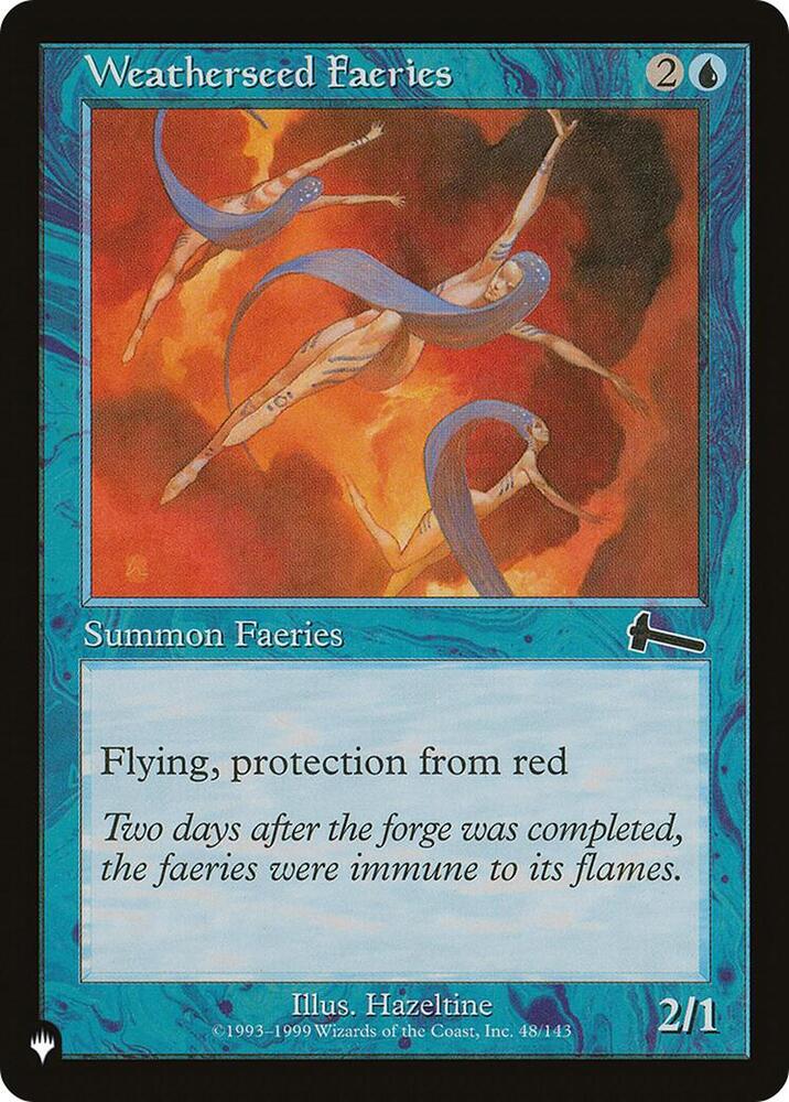 Weatherseed Faeries 48/143 (The List Reprints)  | Good Games Adelaide SA