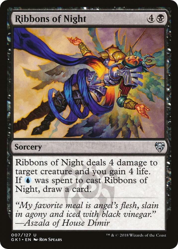 Ribbons of Night 7 (Guilds of Ravnica: Guild Kits)  | Good Games Adelaide SA
