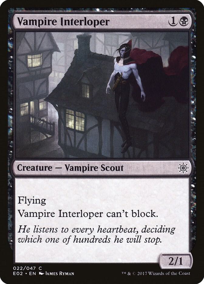 Vampire Interloper 22 (Explorers of Ixalan)  | Good Games Adelaide SA