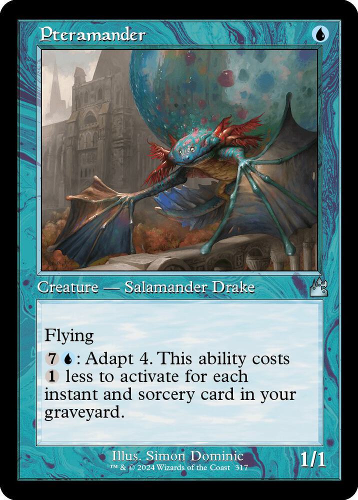 Pteramander 317 (Ravnica Remastered)  - Foil | Good Games Adelaide SA