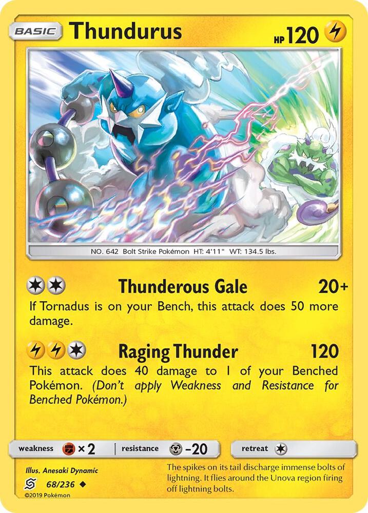 Thundurus 68/236 (SM - Unified Minds)  | Good Games Adelaide SA