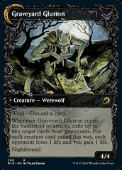 Graveyard Trespasser // Graveyard Glutton (Showcase Equinox) [Innistrad: Midnight Hunt] | Good Games Adelaide SA