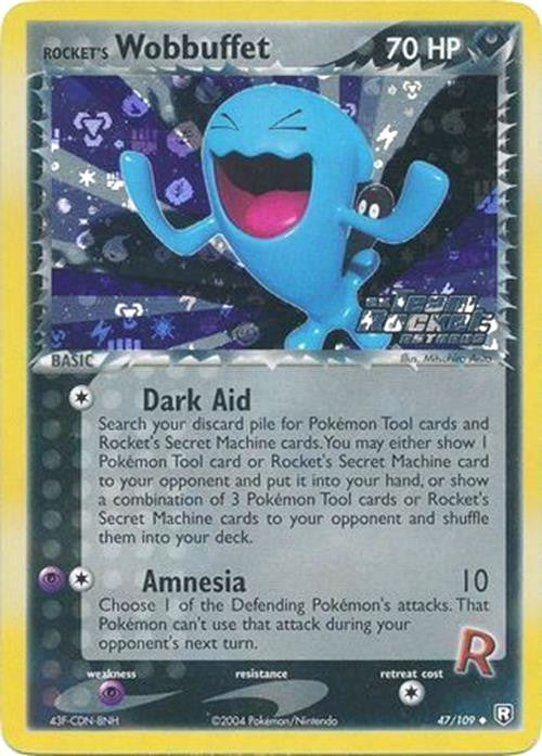 Rocket's Wobbuffet (47/109) (Stamped) [EX: Team Rocket Returns] | Good Games Adelaide SA