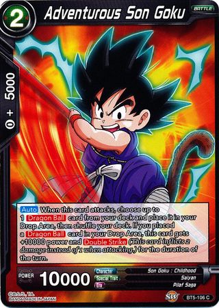 Adventurous Son Goku (BT5-106) [Miraculous Revival] | Good Games Adelaide SA