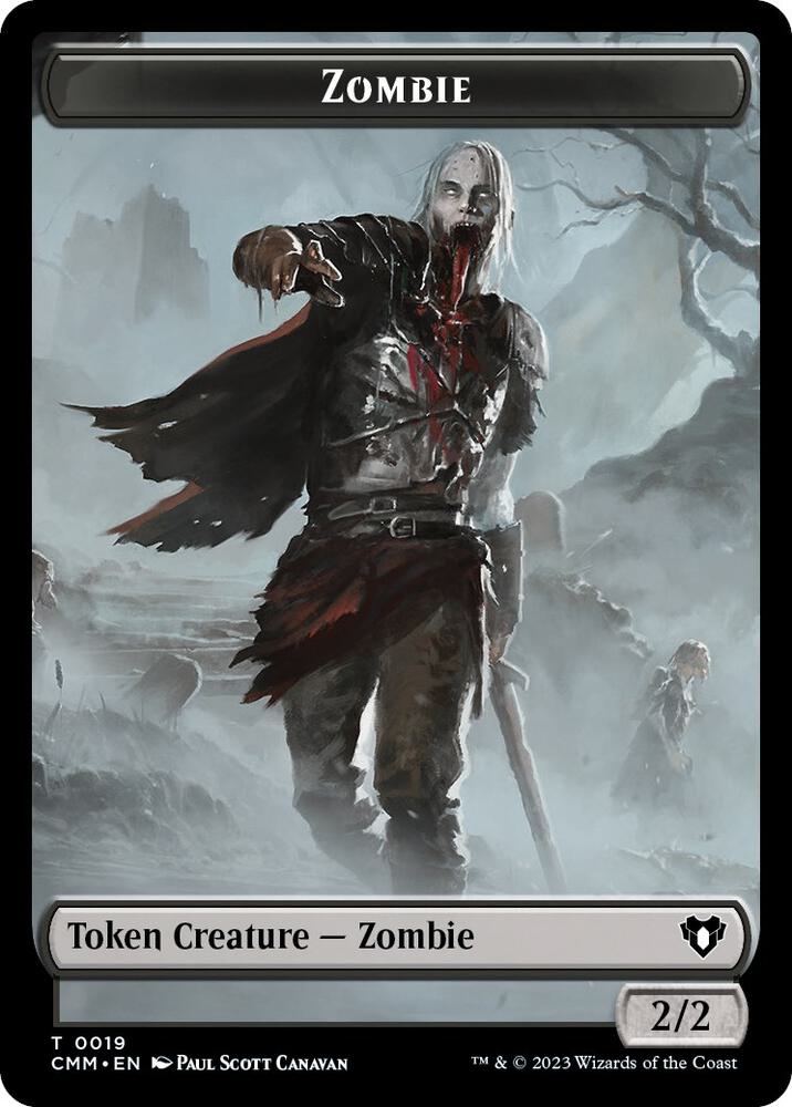 Zombie Token 0019 19 (Commander Masters)  | Good Games Adelaide SA