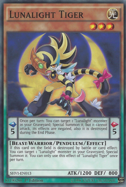 Lunalight Tiger [SHVI-EN013] Common | Good Games Adelaide SA