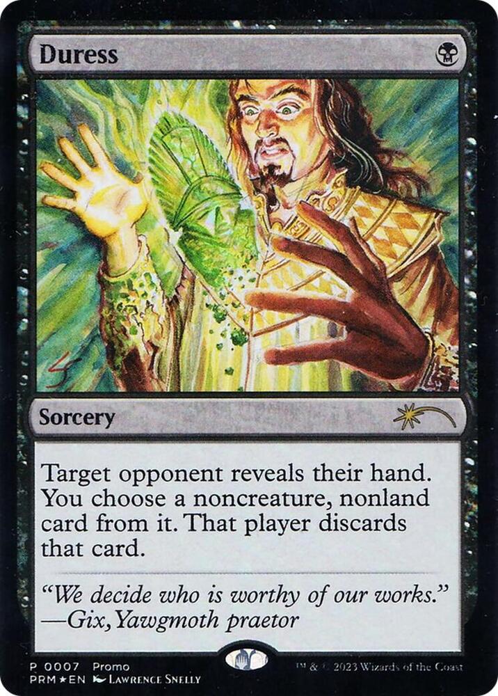 Duress Graphic Novel Insert 7 (Media Promos)  - Foil | Good Games Adelaide SA