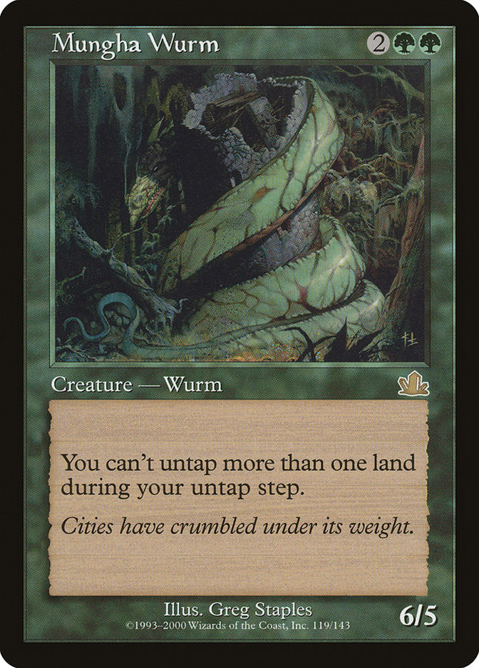 Mungha Wurm 119 (Prophecy)  | Good Games Adelaide SA