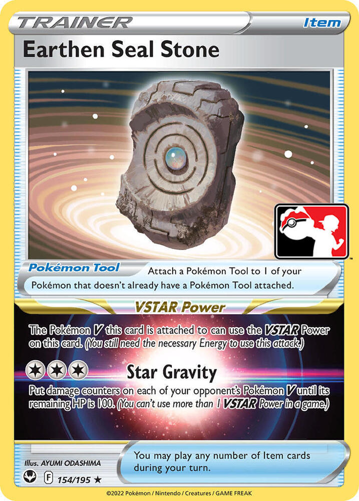 Earthen Seal Stone Series 3 154/195 (Prize Pack Series Cards)  | Good Games Adelaide SA