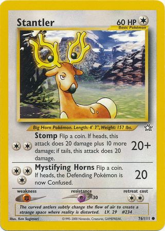 Stantler (76/111) [Neo Genesis Unlimited] | Good Games Adelaide SA