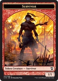 Survivor // Myr (023) Double-sided Token [Commander 2018 Tokens] | Good Games Adelaide SA